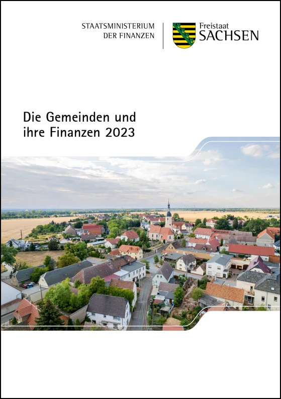 Titelbild der Broschüre »Die Gemeinden und ihre Finanzen«