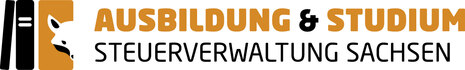 Logo Ausbildung und Studium in der sächsischen Steuerverwaltung.